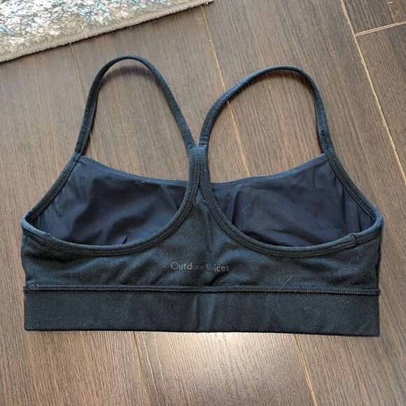 Outdoor Voices Sports Bra, Black, Small - Picture 1 of 4